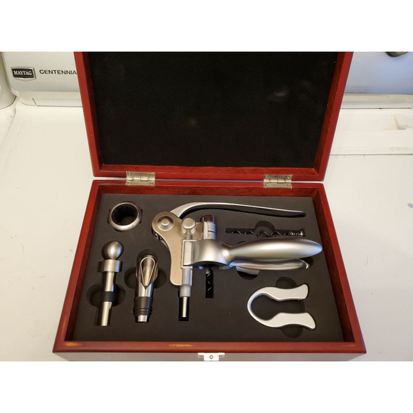 Wine Opener Set, Unbranded, Kitchen, Silver - Picture 5 of 6